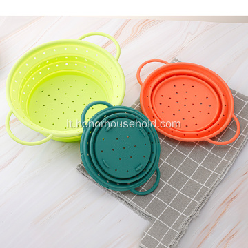 Cesto di scarico da cucina in silicone